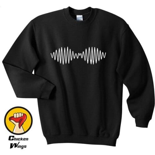 Arctic Monkeys Sound Wave Sweatshirt Top Rock Band Concert - Album High Crewneck Sweatshirt Unisex More Size and Color-A197