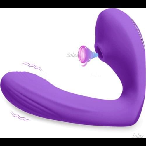 Vagina Sucking Sex Toys Vibrator Dildo Clitoris G-Spot Orgasm Female Masturbation Stick Vibration Power Couple Sex Adult Product