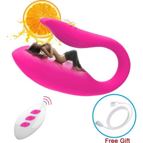 Vibrating Sex Toy For Adult Vagina Clitoris Stimulate U Type Vibrator for Women Masturbator Wireless Remote Vibration Sex Shop