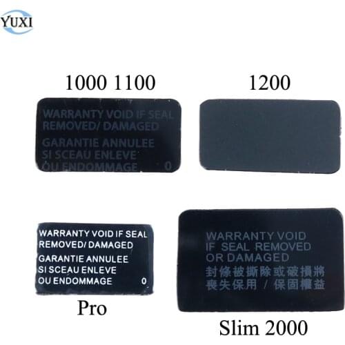 YuXi 5pcs/lot For Sony Playstation 4 PS4 1000 1100 1200 slim 2000 For PS4 Pro Console Host Seal Sticker Label