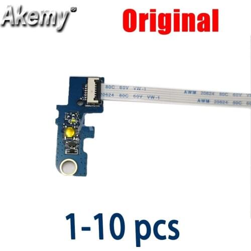 1-10 pCS original for HP 15-AX TPN-Q173 power switch button board DAG35APB8B0 100% Tested Fast Ship Free cable