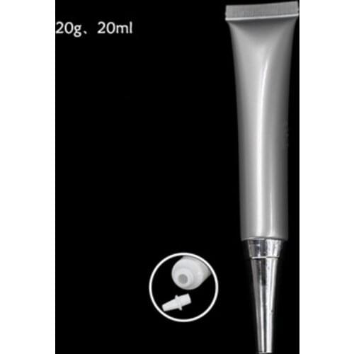 20G 20ML Cream Packing Hose, Grey Tubes, Cosmetics Essence Gel BB Cream Packing Bottles, Hand Cream Packaging Bottles,100pc/Lot
