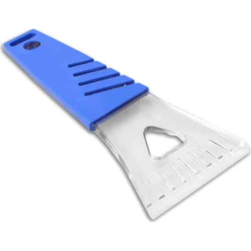 Car Ice Scraper Clear Rubber Blade Windshield Glass Scraper Vehicle Snow Removal Tool Winter Car Cleaner Auto Accessories