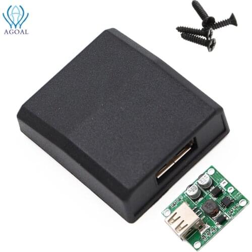 5V 2A Solar Panel Power Bank USB Charge Voltage Controller Regulator Automatic Restart with case box