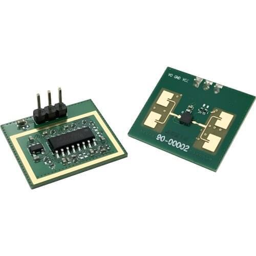 Free Ship 5pcs/lot 24Ghz Microwave Radar Sensor Module Speed Measurement, Distance Measurement and Frequency Modulation Distance