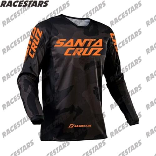 Lycra Downhill Jersey Sport Enduro Moto Cross T Shirt Long Sleeve Men Cycling Bike Bicycle Clothing MTB DH MX Vtt Blouse Offroad