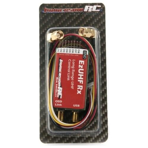 ImmersionRC EzUHF Receiver 8 channel diversity Long Range Receiver RX for RC FPV Fixed-Wing