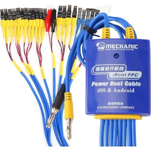 Mechanic IBoot FPC Cable for IOS Android Power Boot Control Line for iPhone Samsung Huawei Xiaomi Repair Switch Power Test Cable