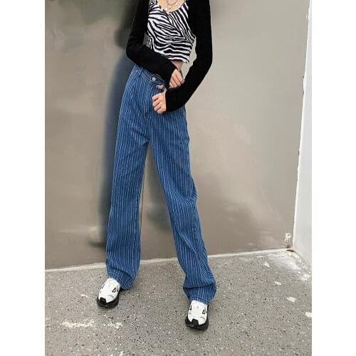 LIEZHAMO Women's Loose Jeans