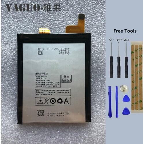 Original BL216 BL 216 Battery 3000mAh Li-ion Backup Battery For Lenovo VIBE Z K910 K910e K6 X910 BL-216 Battery + Free Tools