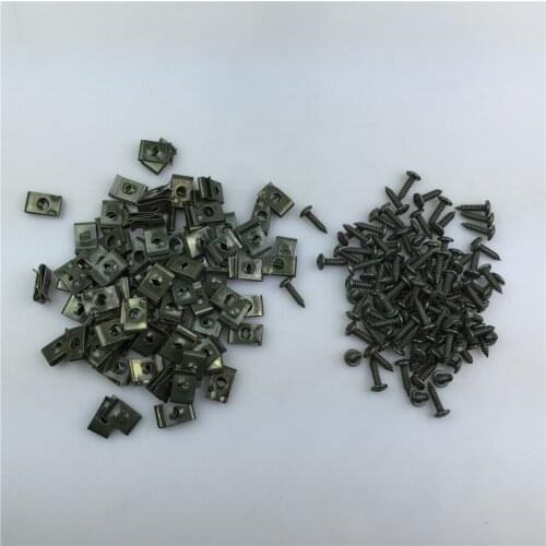 STARPAD Motorcycle electric car tapping screws plastic parts mounting screws clip iron 4.8 * 16 clip for 100 packs free shipping