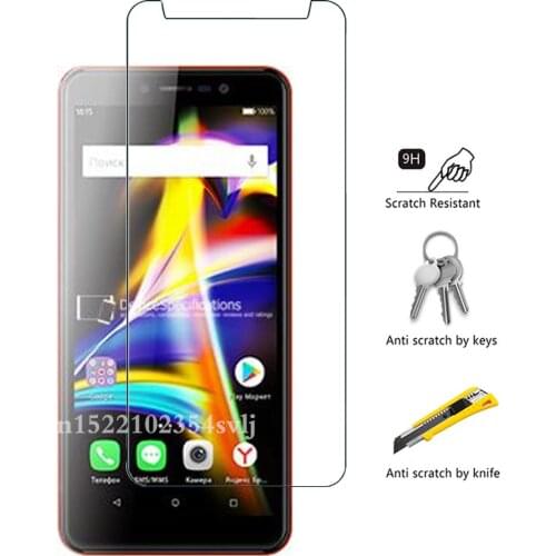 Tempered Glass for BQ BQ-5512L Strike Forwark Smartphone Explosion-proof 9H Protective Film cover For BQ-5520L SIIK 5508L