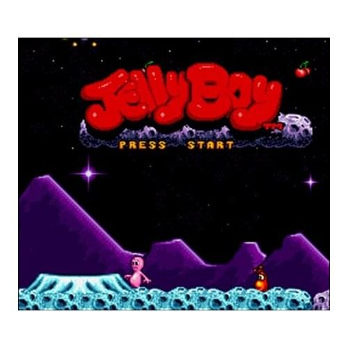 Jelly Boy 16 bit Big Gray Game Card For NTSC Game Player Drop Shipping