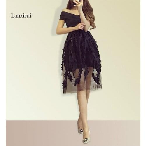 Summer Women Lace Bandage Patchwork Stretch Elegant Dress Vintage Floral Fit&Flare Dresses Gown Formal Party Dresses