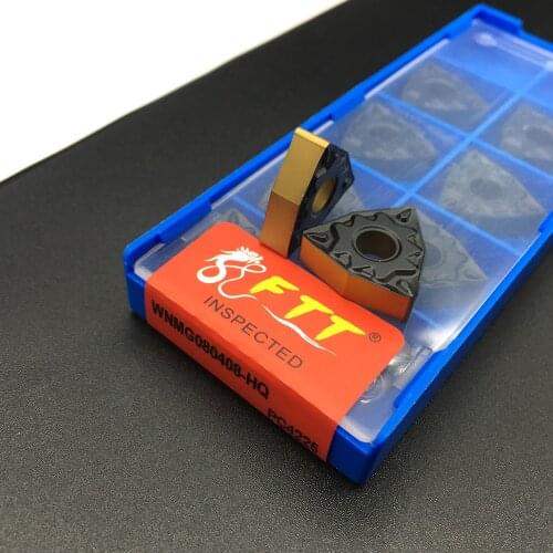 High Quality 10pcs WNMG080408 HQ PC4225 Cutting Lathe CNC tools Lathe cutter External Turning Tool Carbide Insert High Quality