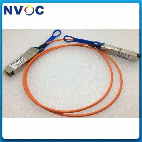 40G QSFP to QSFP 1M(3ft) OM2 AOC Active Optic Cable Compatible with Different Fiber Switch