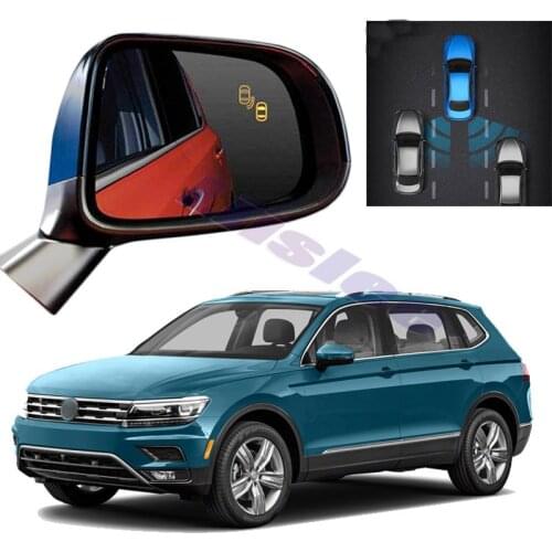 Car BSM BSD BSA Radar Warning System Safety Driving Alert Mirror Detection Sensor For Volkswagen VW Tiguan L 5N 2016 2018 2020