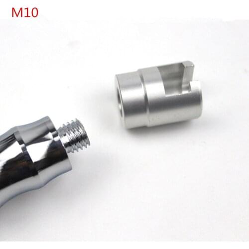 Car Aluminum Alloy Dent Repair Puller Head Paintless Dent Repair Adapter Screw Tips For Slide Hammer And Pulling Tab M10 Tool