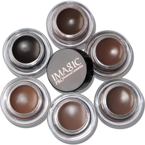 Shading Eyebrow Gel Waterproof Long Lasting Makeup Accessories Eye Brow Cream Eyebrow Enhancer Mascara Cosmetic 6 Colors