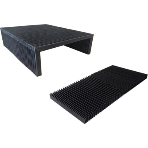 Customized Milling Flexible CNC Engraver Machine Protective Flat Accordion Bellows Cover Tool