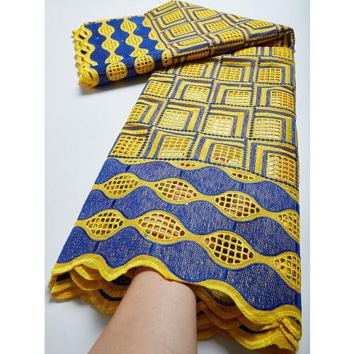 Cotton Lace Fabric High Quality 2021 Swiss Voile In Switzerland Fabric Withe Lace African Lace Fabric For Party Dress 2.5 Yards