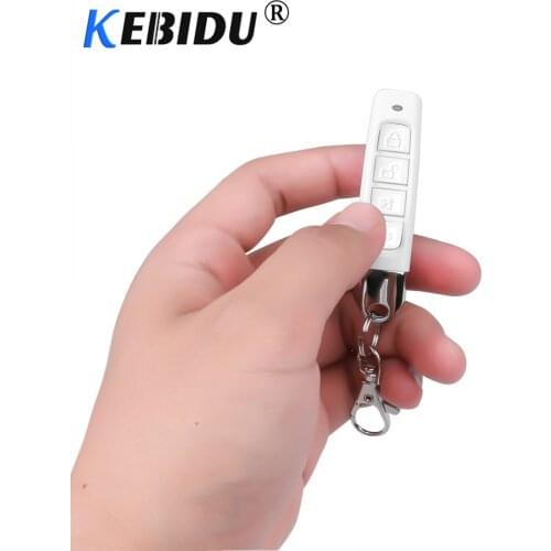 KEBIDU 433MHZ Remote Control Garage Gate Door Opener Remote Control Cloning Code Car Key Duplicator Clone 12V Transmitter Newest