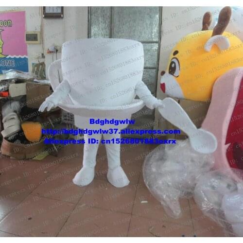 Coffee Cup Teacup TAZA Mug Tumblerful Water Glass Mascot Costume Adult Character Opening Ceremony Large-scale Activities zx777