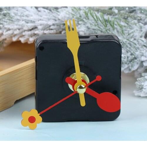 DIY Quartz Clock Set Cute sunshine flower childrens clock handmade lesson clock repair accessories Movement Mechanism Hands