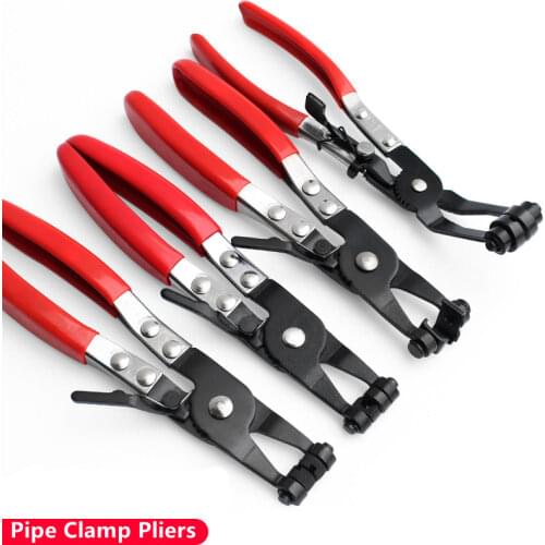 Wholesale Professional 9Pcs Hose Clamps Pliers Tools Kit In Box Package For Fuel Oil Water Hose Exhaust Pipe Installer