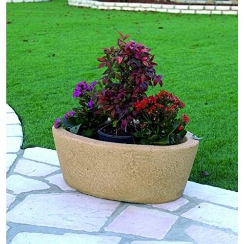 Garden pots DAKOTA CM54X38X20H tophus stone veneer