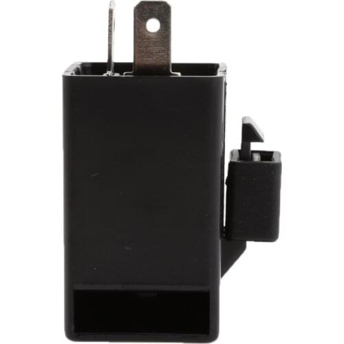 12V 2-Pin Indicator Electronic Turn Signal Flasher Relay For Dirt Bike