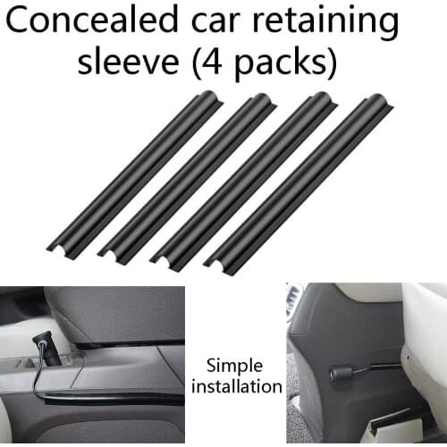4 Pieces/set Concealed Wire Cover Line Sleeve Car Cable Clips Organizers Vehicle Beam Clamp Car-styling Auto Accessories