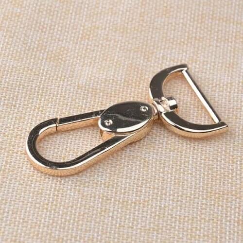 40 Pcs 2.5 cm. Gold Lobster Swivel Clasps