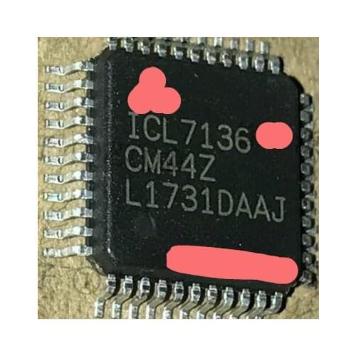 Free shipping 5PCS/LOT NEW ICL7136CM44Z ICL7136 IN STOCK