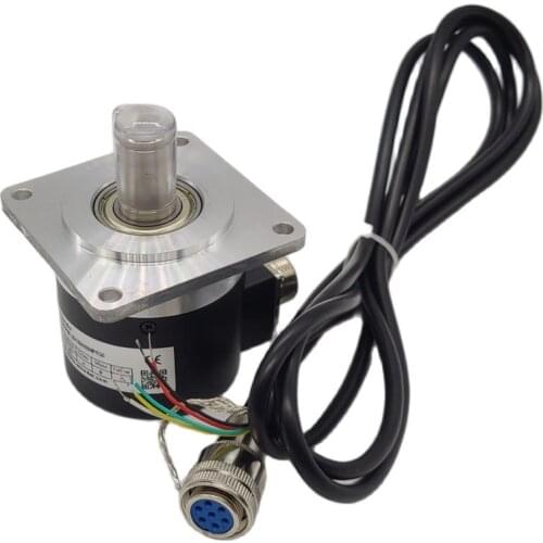 CALT square flange 15mm keyway shaft 1000 1024 2000 2048 impulse 5V dc GHSF58-15 replace for ELTRA EL63 rotary encoder