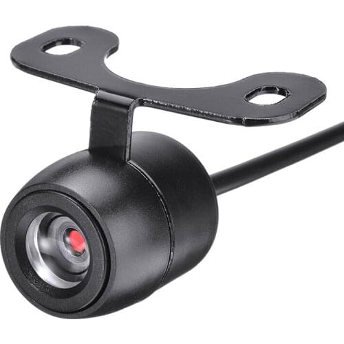 1pc 170 Degree Angle Rear View Camera CCD Chip Waterproof Car Parking Assistance Camera For Connecting Dash Cam