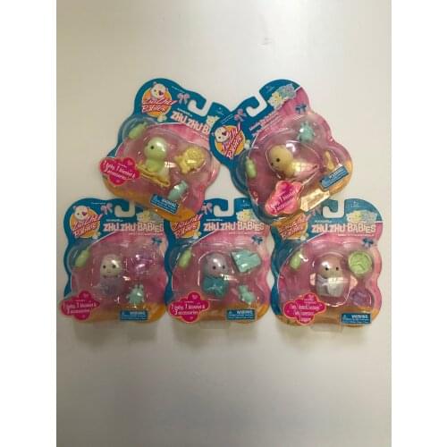 Foreign trade cute baby doll toys with original packaging accessories complete flocking toys
