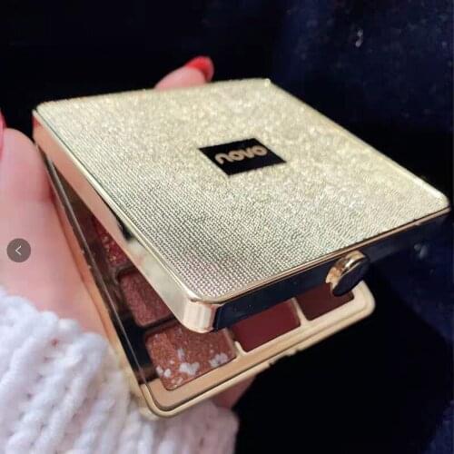 Trendy Luxury Royal Style 12 colors Eyeshadow Matte Shimmer Shinny Eyes Makeup Nude Glitter Long lasting Waterproof Eyeshadow