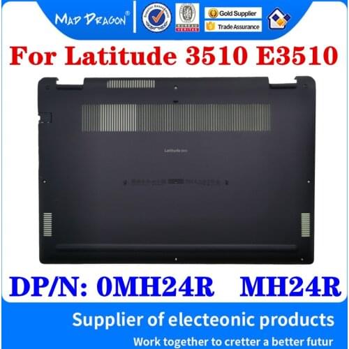 New 0MH24R MH24R For Dell Latitude 3510 E3510 Laptop Access Panel Door Cover Lower Bottom Cover Base Lid Back Shell black