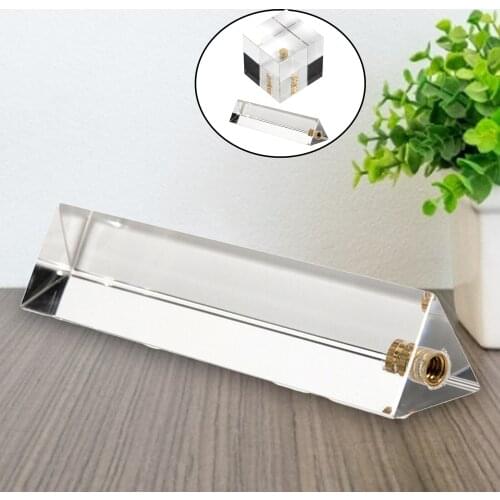 Photography Prism Optical for Photographer, Home Office Decor for Wedding Landscape Photo Shooting with 1/4 Inch Interface