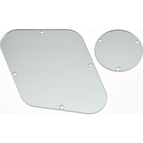 Plastic Mirror LP Rear Control & Switch Plate Cavity Cover For LP