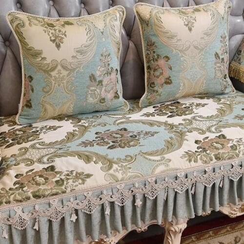 Luxury European Sofa Covers For Living Room Anti Slip Sofa Towel Couch Cover Armrest Towel Home Decor