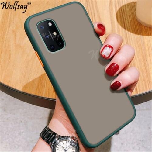 Luxury Translucent Soft Case For Oneplus 8T Shockproof Back Cover For Oneplus 6 6T 7 7T 8 Pro 8T Case For Oneplus 8 Pro 1+8 Pro