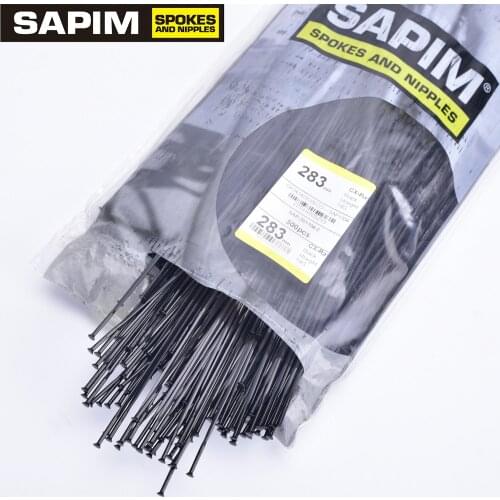 SAPIM CX-Ray Aero Bladed Bicycle Spokes J-BEND Straight Pull CX RAY Spoke 2.0-0.9*2.2-2.0mm 14G