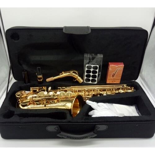 Brand New MFC Alto Saxophone Reference 54 Gold Lacquer E-flat Alto Sax R54 With Case Mouthpiece Reeds Neck
