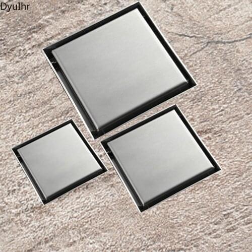 Modern and simple bathroom drainage and odor-proof invisible floor drain DyuIhr Bathroom accessories floor drain