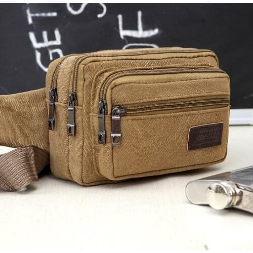Tactical Men Waist Pack Hip Bum Bag Pouch Messenger Bag For Men Military Male Belt Waist Bag Oxford Phone Pack Travel Sling Bag