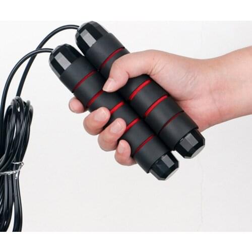 Weight-bearing Fitness Steel Wire Bearing Skipping Rope Rapid Speed Jumping Rope Cable For Women Men