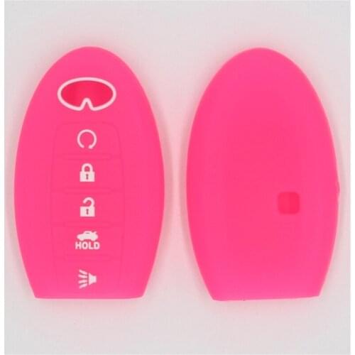 2PC 2015 New Car Styling Intelligent Silicone Key Cover For Infiniti G G37 JX35 Q series Q50 Q60S Q70L QX EX FX M Remote Protect