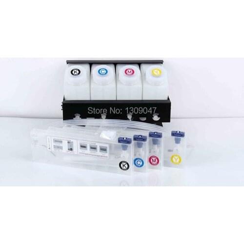 4 color CISS ink system for large format printer Roland VS640 printer (4tanks+4cartridges)